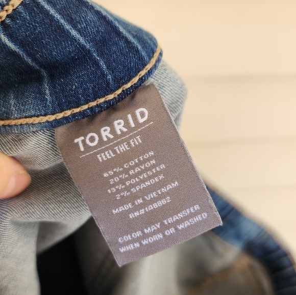 Torrid women's jean joggers - Picture 12 of 15
